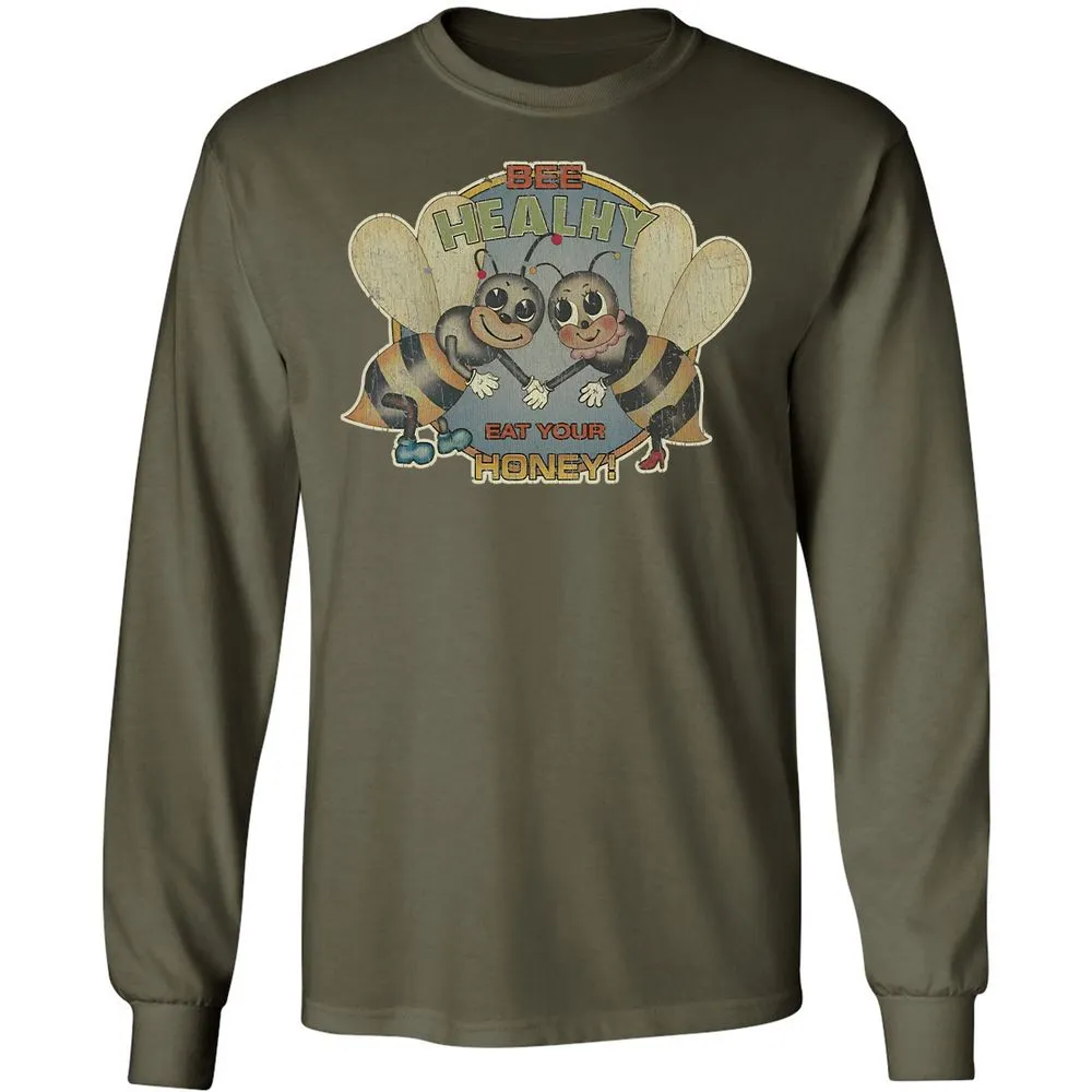 Bee Healthy Eat Your Honey - Military Green - 16