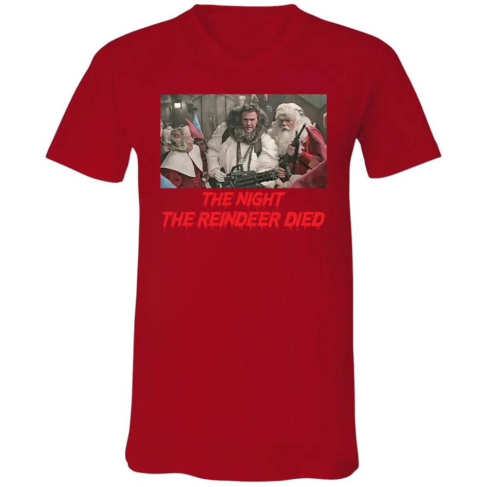 Unisex V-Neck T-Shirt - MLN11NRZ - Red - 3