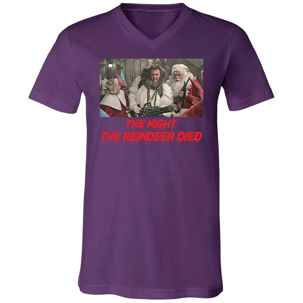 Unisex V-Neck T-Shirt - MLN11NRZ - Team Purple - 9