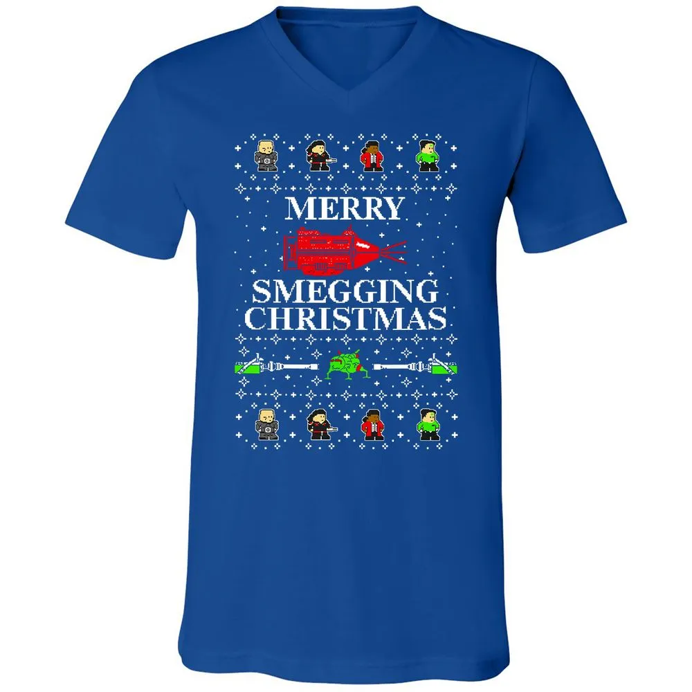 Unisex V-Neck T-Shirt - SM25S38G - True Royal - 4