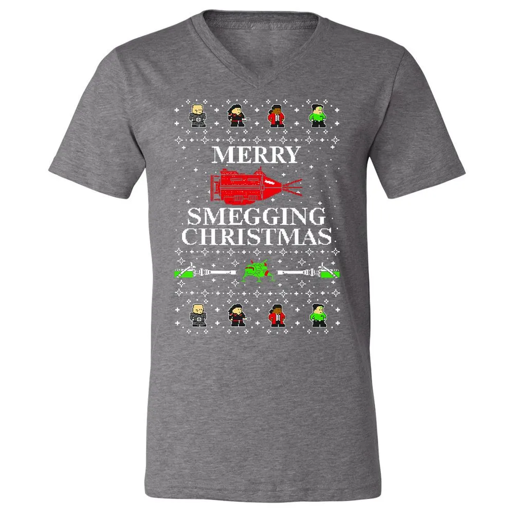 Unisex V-Neck T-Shirt - SM25S38G - Deep Heather - 13