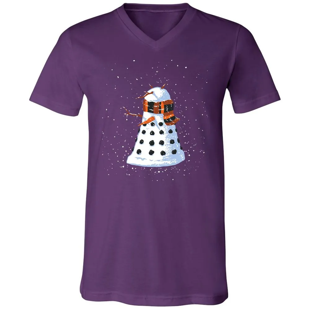 Unisex V-Neck T-Shirt - RRLM7KML - Team Purple - 9