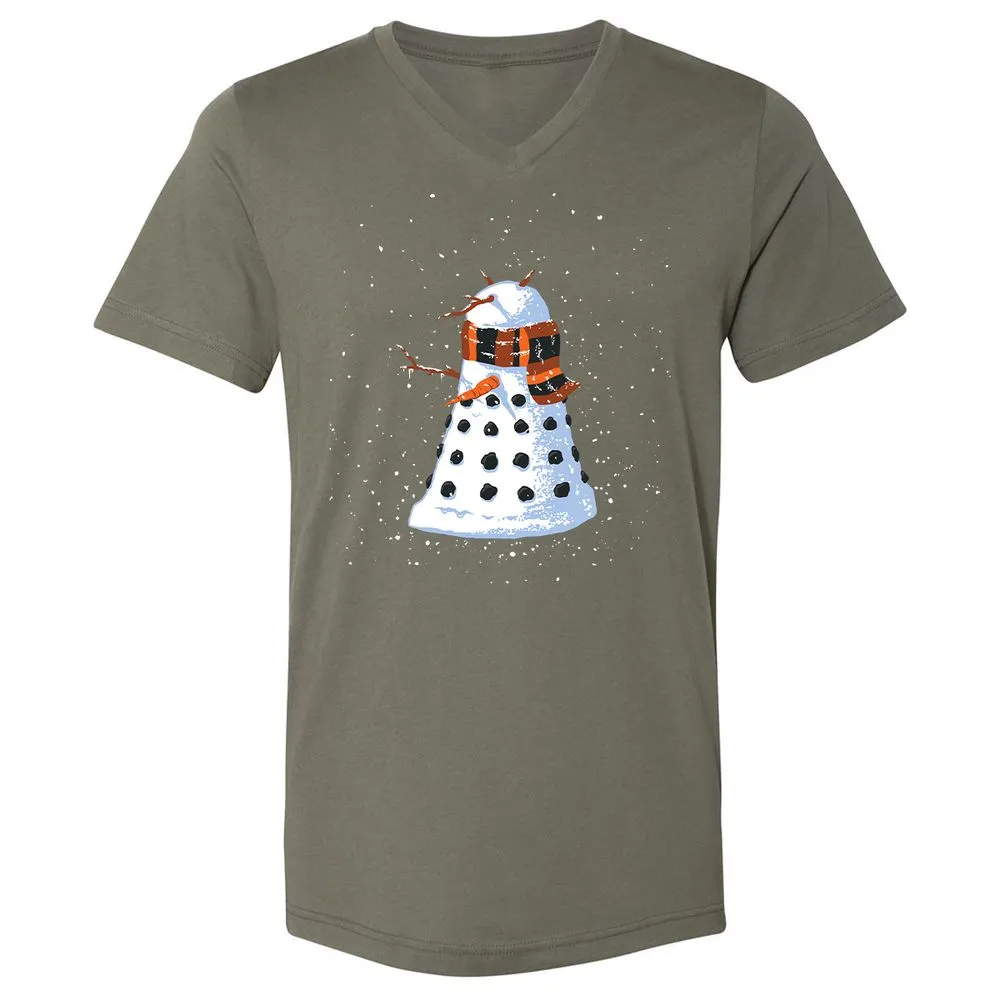 Unisex V-Neck T-Shirt - RRLM7KML - Military Green - 10
