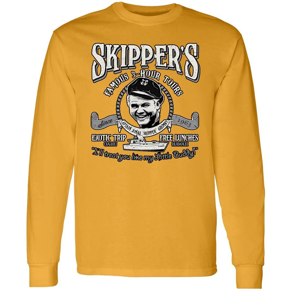 Long Sleeve T-Shirt - RVSWJZMS - Gold - 9