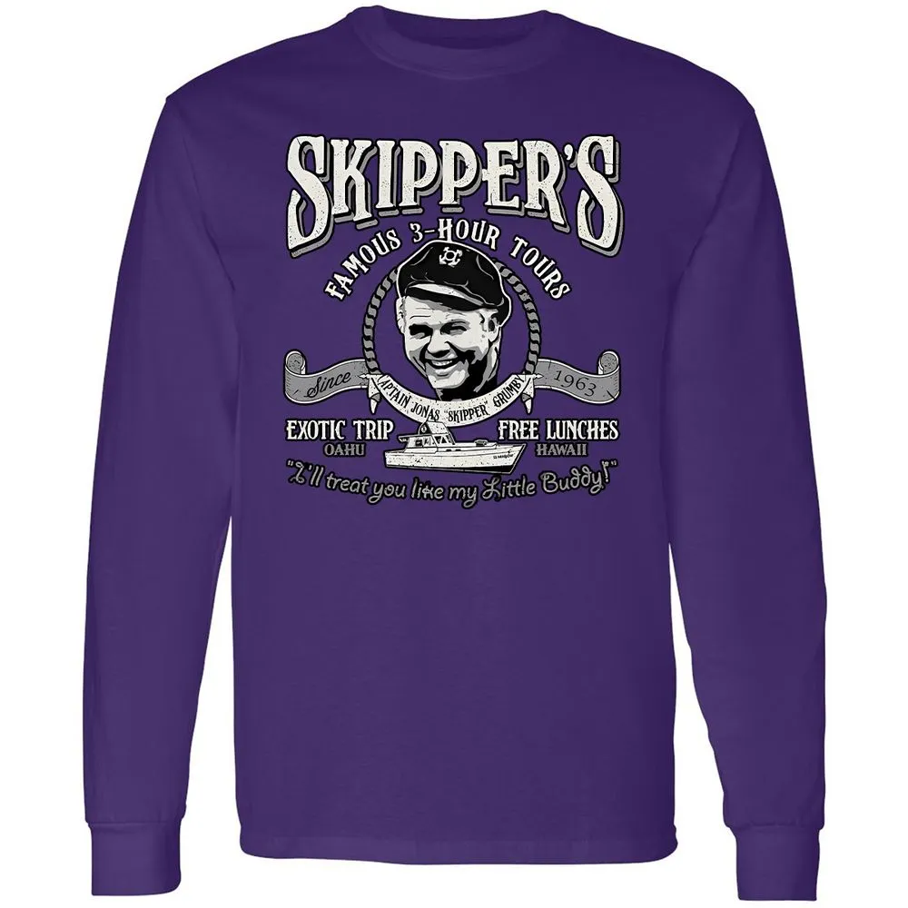 Long Sleeve T-Shirt - RVSWJZMS - Purple - 13