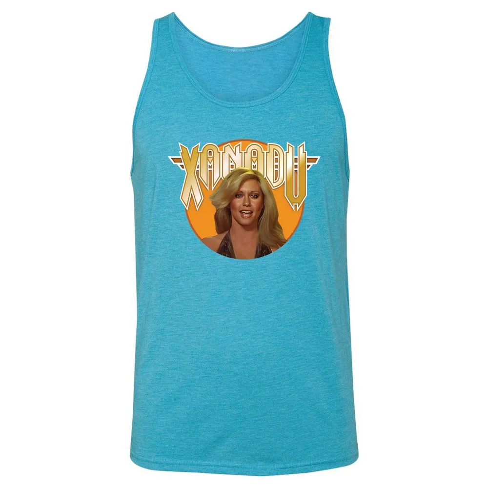 Unisex Jersey Tank - J6VZB9VW - Aqua Triblend - 3