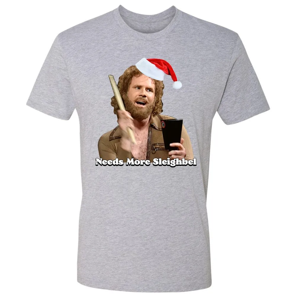 Needs More Sleighbel - Heather Grey - 9