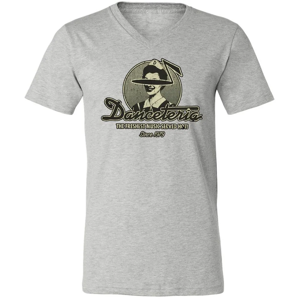 Unisex V-Neck T-Shirt - ZYTFCQ9L - Athletic Heather - 7