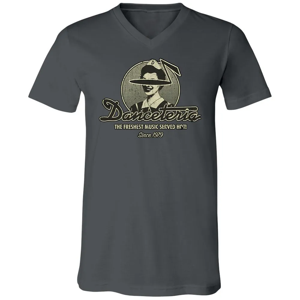 Unisex V-Neck T-Shirt - ZYTFCQ9L - Asphalt - 12