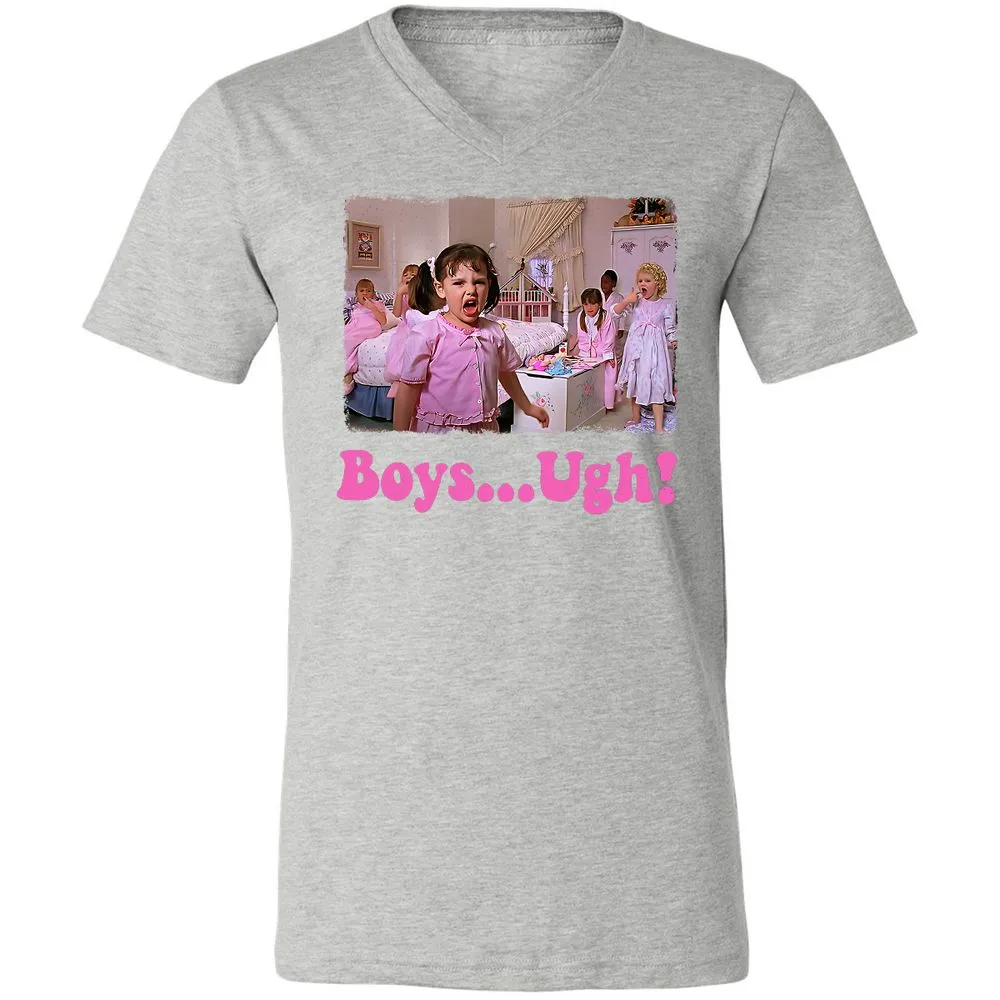 Unisex V-Neck T-Shirt - 7X4W4YJ3 - Athletic Heather - 7