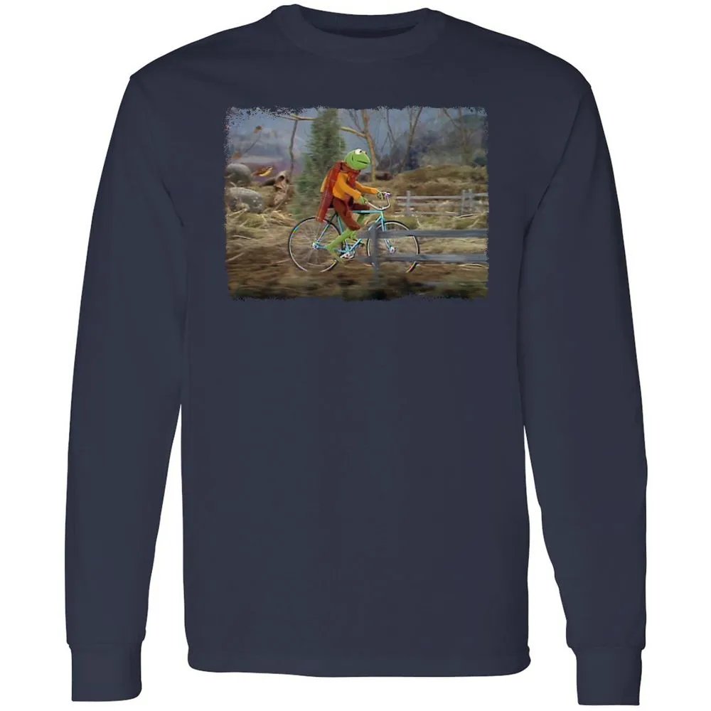Long Sleeve T-Shirt - 38VF1LE5 - Navy - 2
