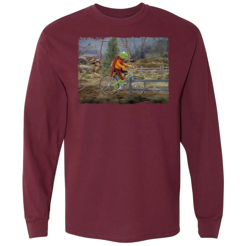 Long Sleeve T-Shirt - 38VF1LE5 - Maroon - 11