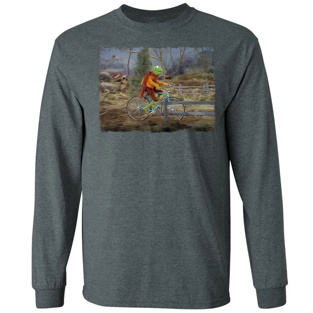 Long Sleeve T-Shirt - 38VF1LE5 - Dark Heather - 15