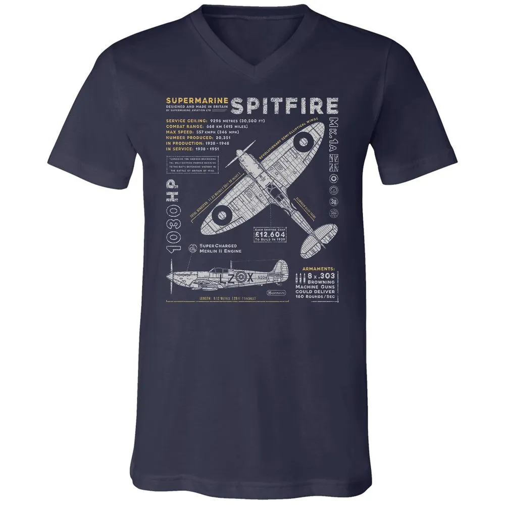 Supermarine Spitfire Essential - Navy - 2