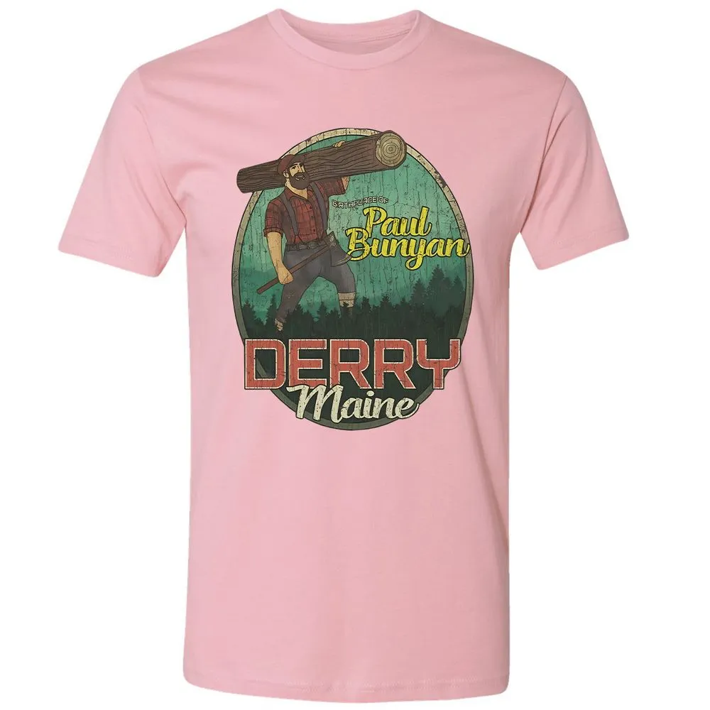 Derry Birthplace of Paul Bunyan - Light Pink - 3
