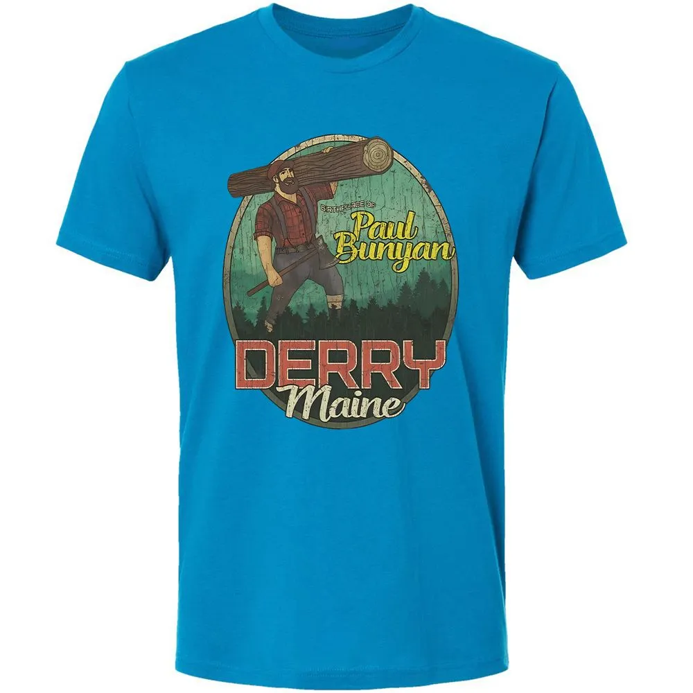 Derry Birthplace of Paul Bunyan - Turquoise - 16