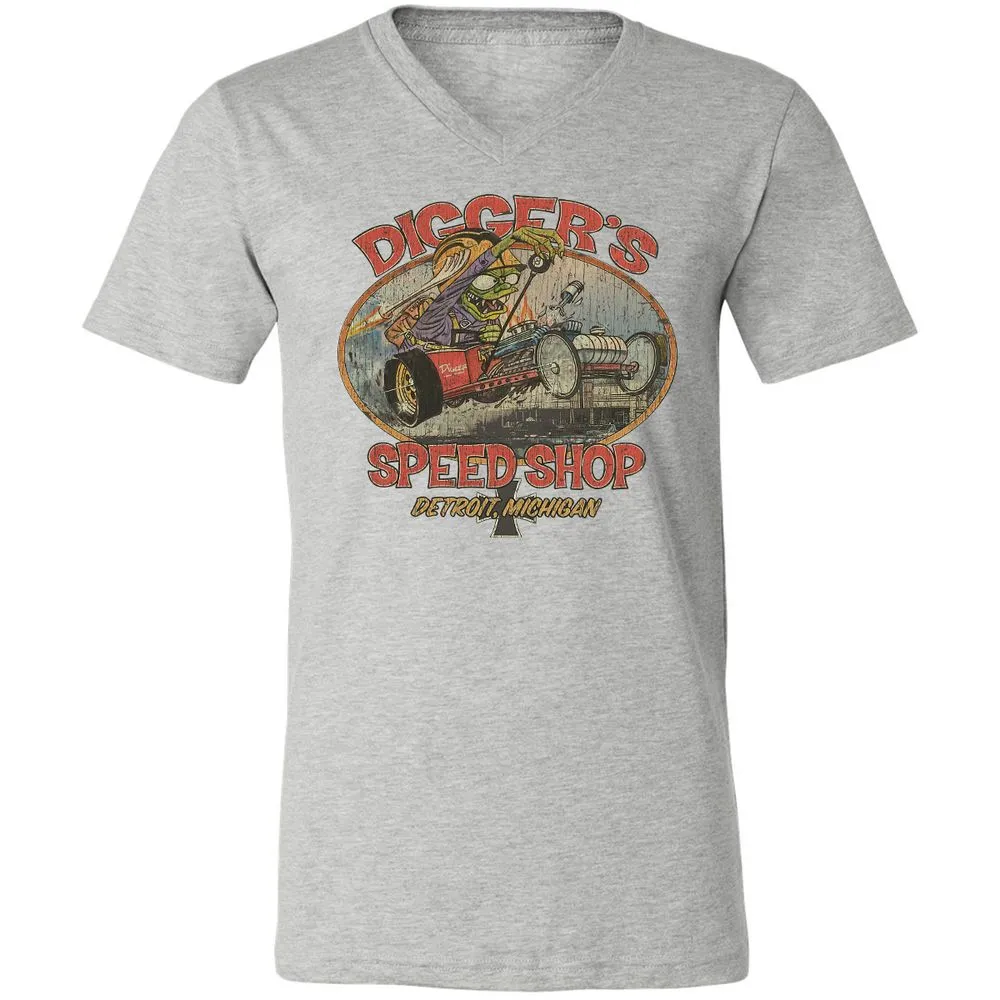 Digger's Speed Shop 1967 - Athletic Heather - 7