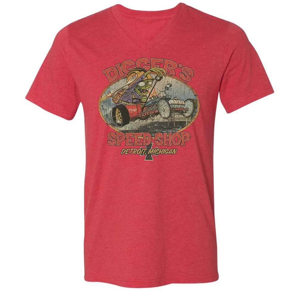 Digger's Speed Shop 1967 - Heather Red - 16