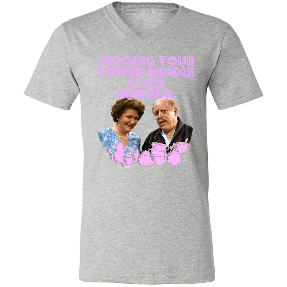 Unisex V-Neck T-Shirt - LM1X6P4C - Athletic Heather - 7