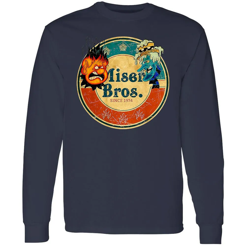Long Sleeve T-Shirt - BLAHT5V2 - Navy - 2