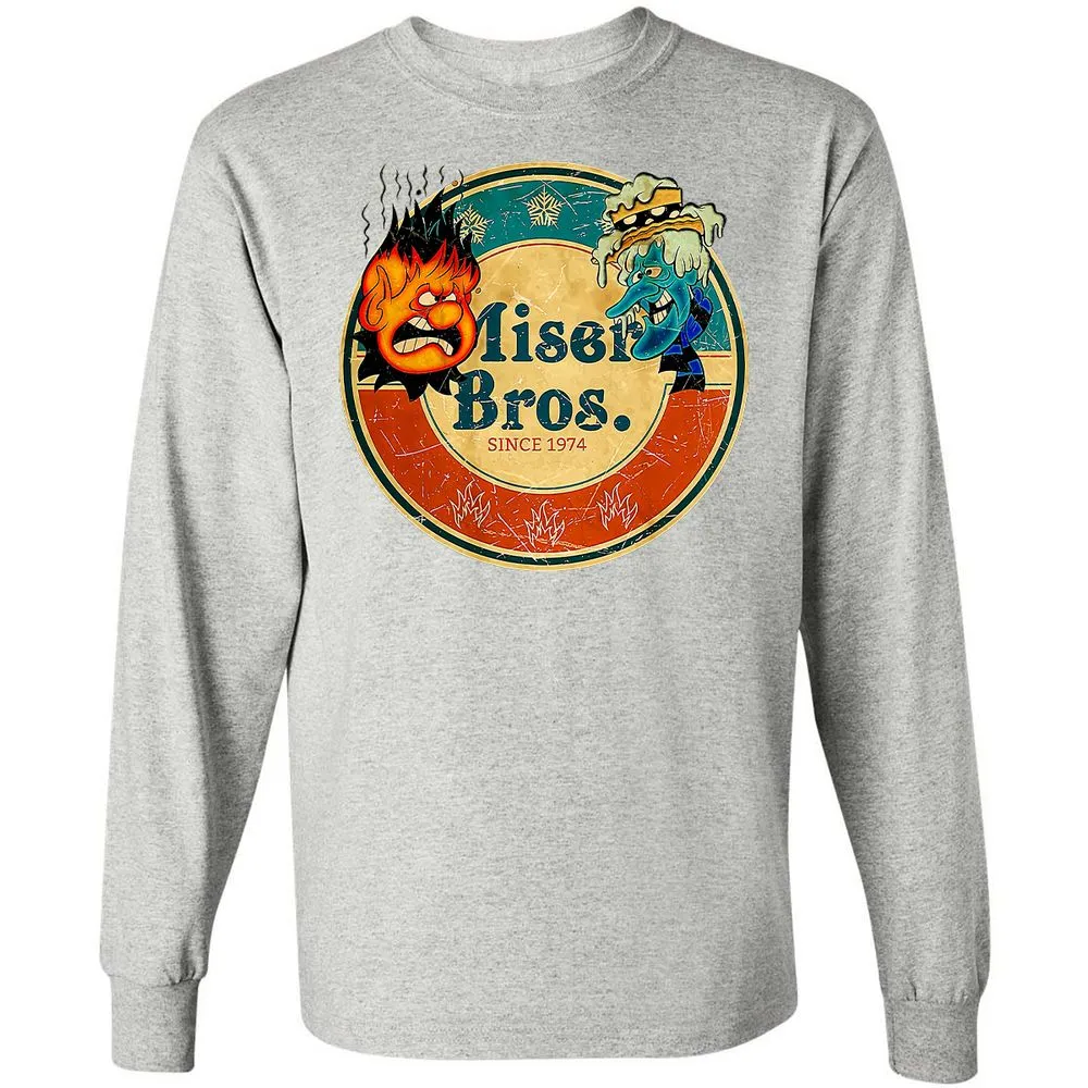 Long Sleeve T-Shirt - BLAHT5V2 - Ash - 7