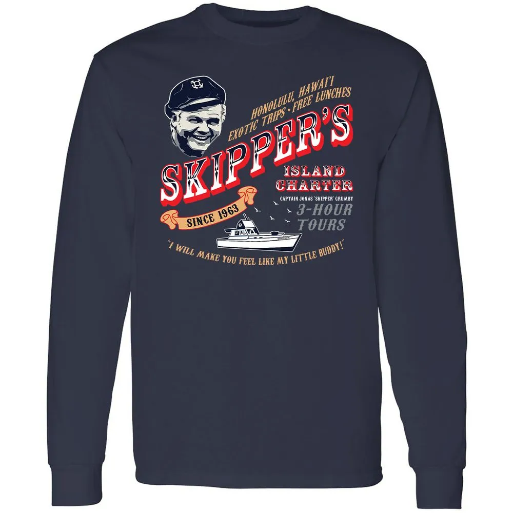 Skipper's Island Charter - Navy - 2