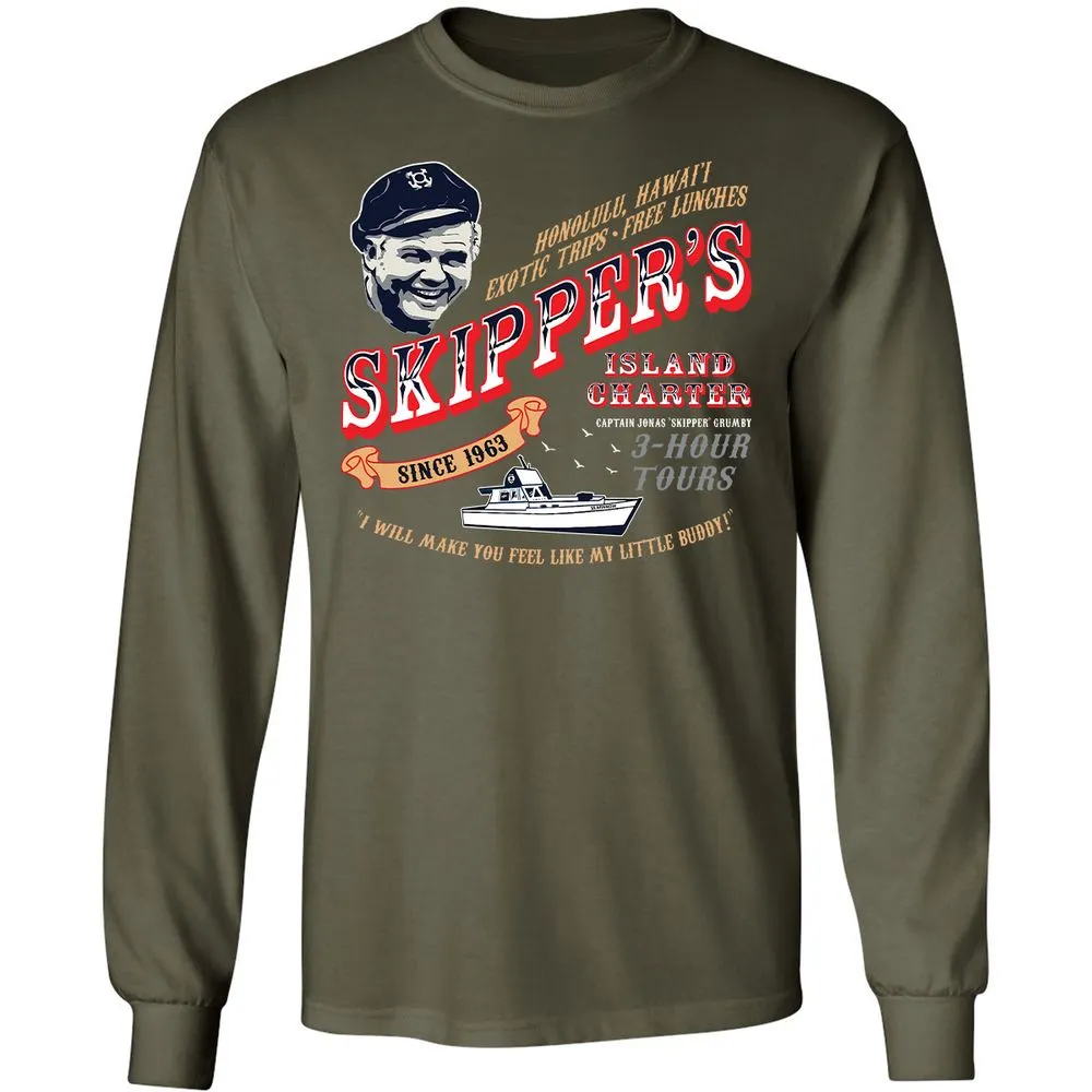 Skipper's Island Charter - Military Green - 16