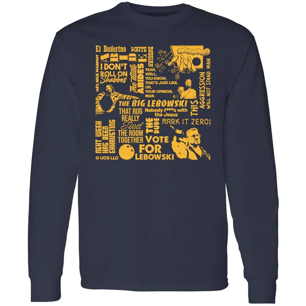 Long Sleeve T-Shirt - 6GHWHDTZ - Navy - 2