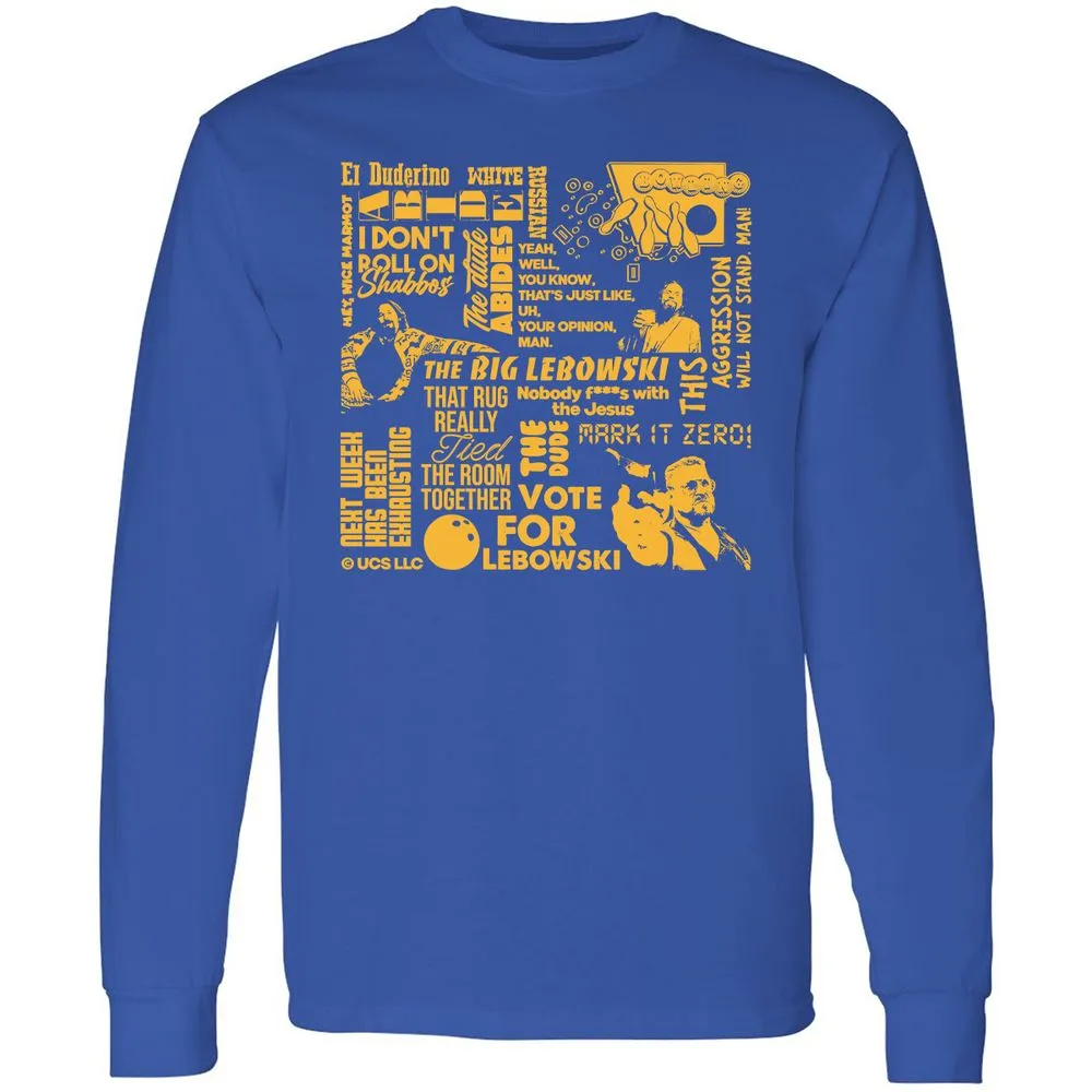 Long Sleeve T-Shirt - 6GHWHDTZ - Royal - 8