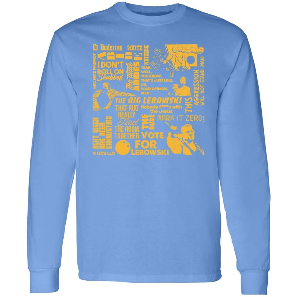 Long Sleeve T-Shirt - 6GHWHDTZ - Carolina Blue - 12