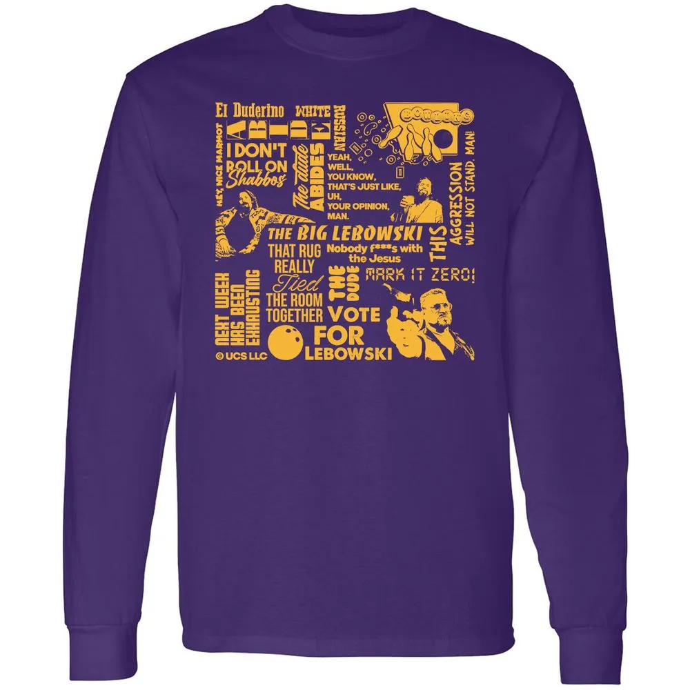 Long Sleeve T-Shirt - 6GHWHDTZ - Purple - 13