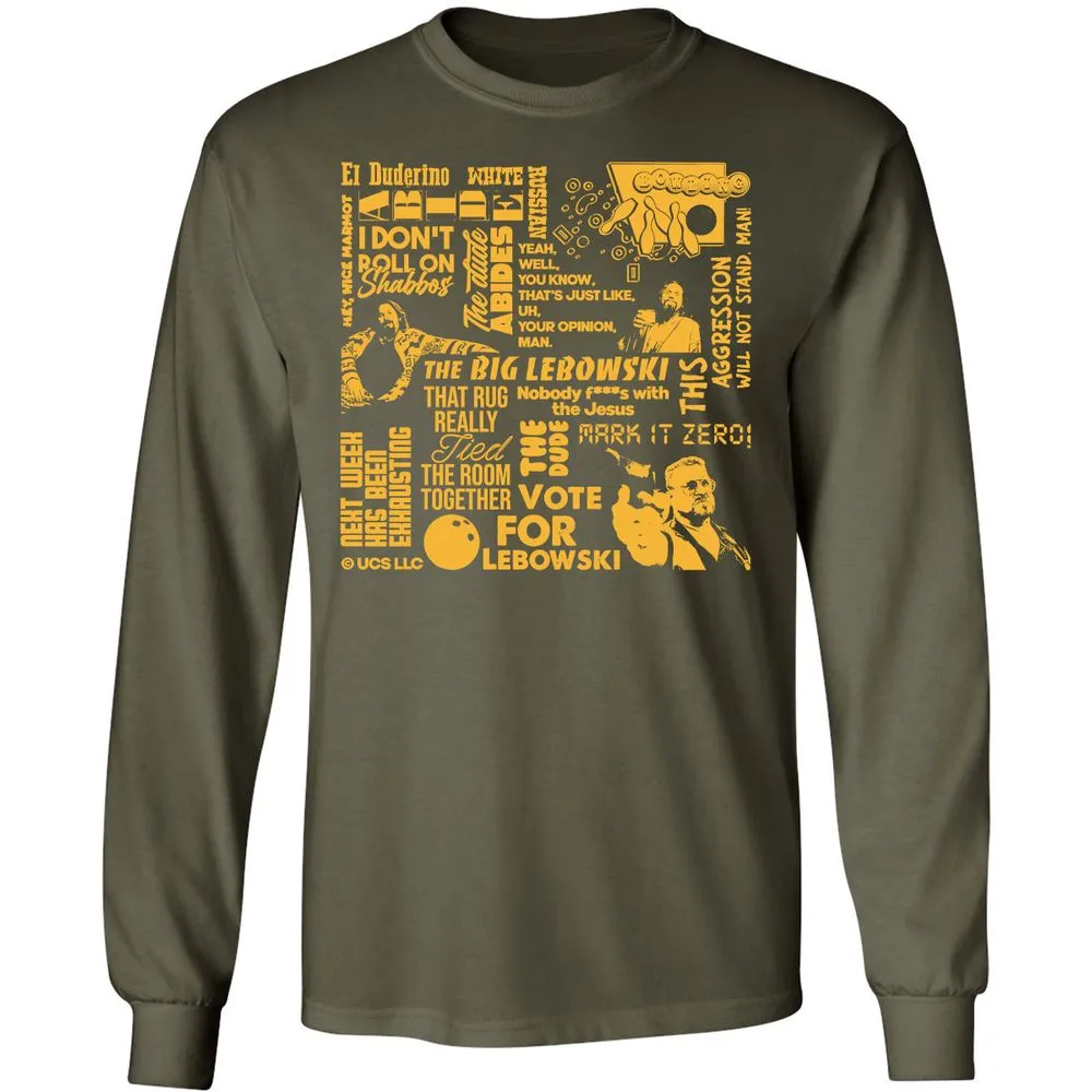 Long Sleeve T-Shirt - 6GHWHDTZ - Military Green - 16