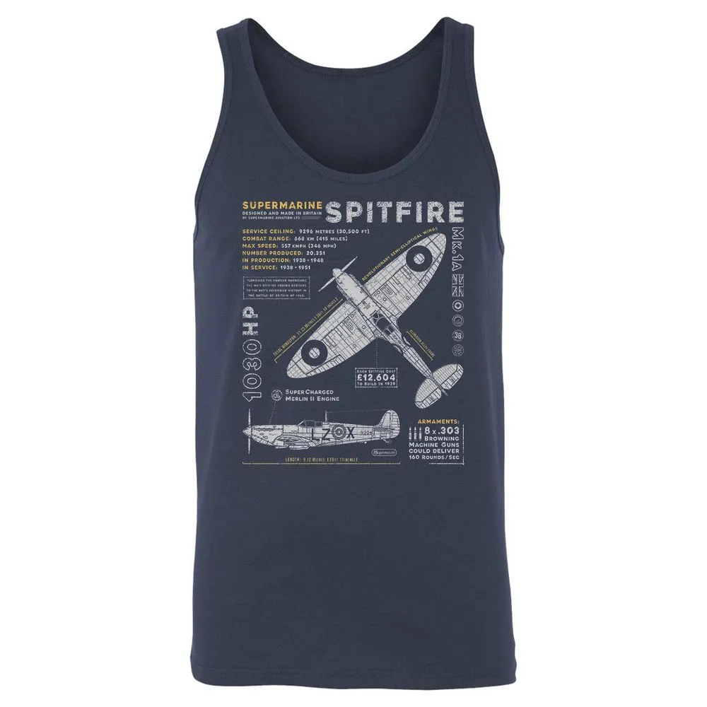 Supermarine Spitfire Essential - Navy - 2