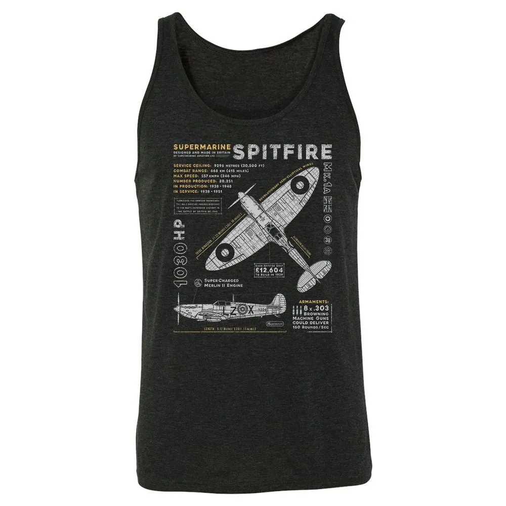 Supermarine Spitfire Essential - Charcoal Black Triblend - 5