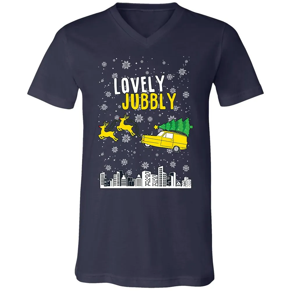 Unisex V-Neck T-Shirt - KV2KPCXC - Navy - 2