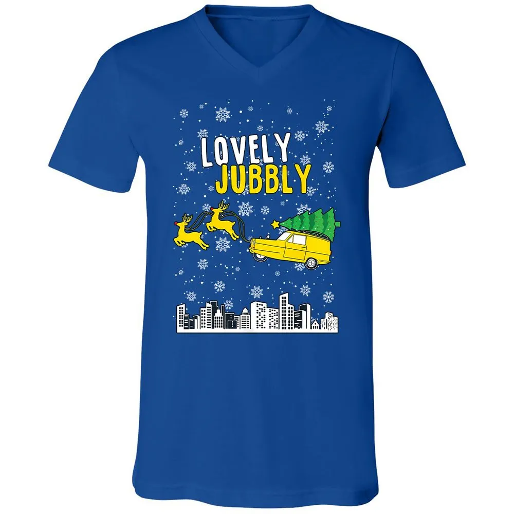 Unisex V-Neck T-Shirt - KV2KPCXC - True Royal - 4