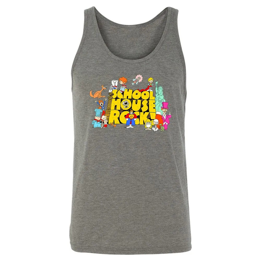 Unisex Jersey Tank - HT9CC8LD - Grey Triblend - 2