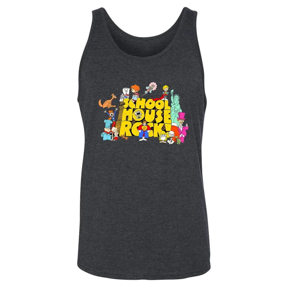 Unisex Jersey Tank - HT9CC8LD - Dark Grey Heather - 6