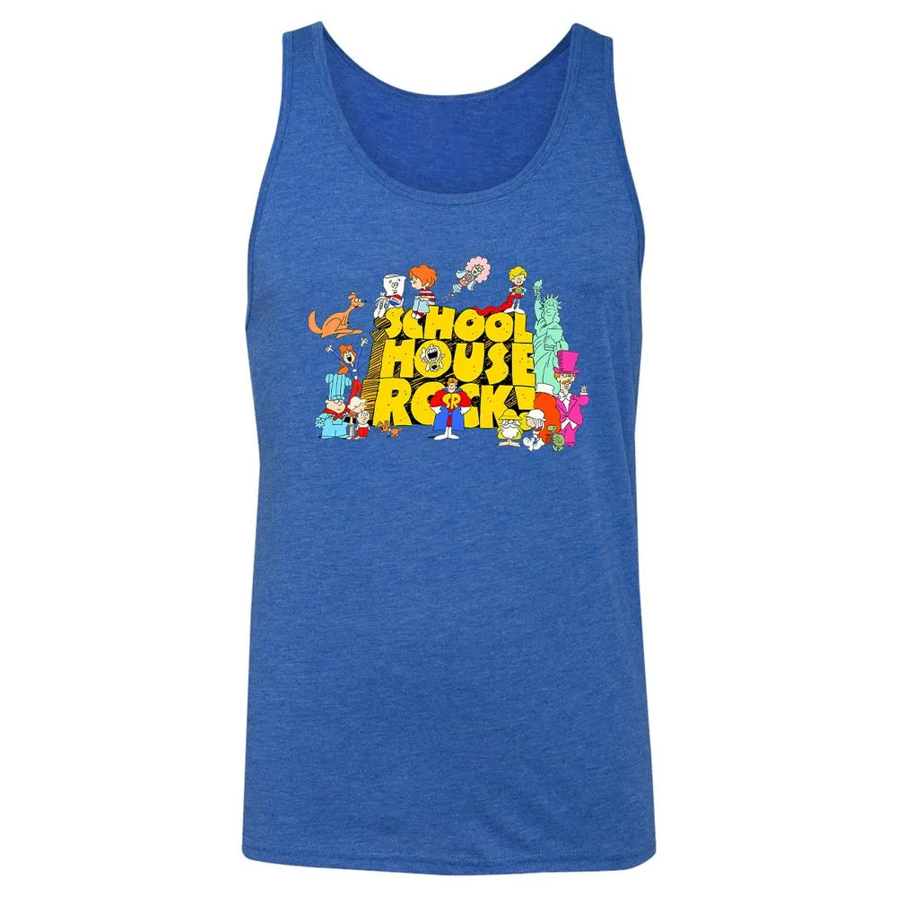Unisex Jersey Tank - HT9CC8LD - True Royal Triblend - 12