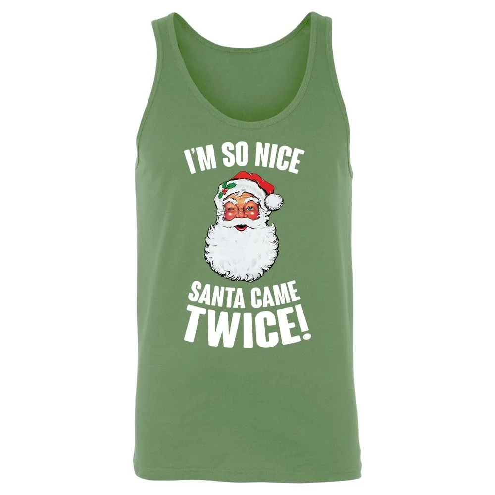I'm So Nice Santa Came Twice! - Leaf - 10