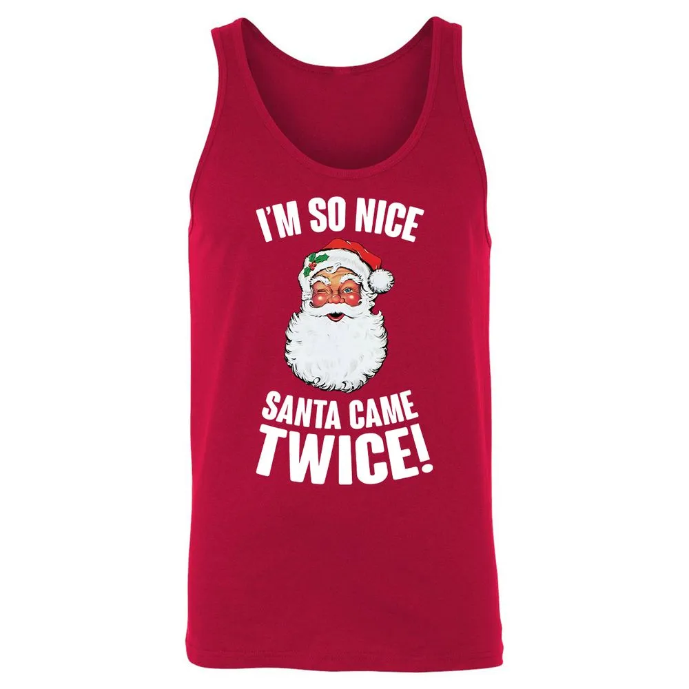 I'm So Nice Santa Came Twice! - Red - 11