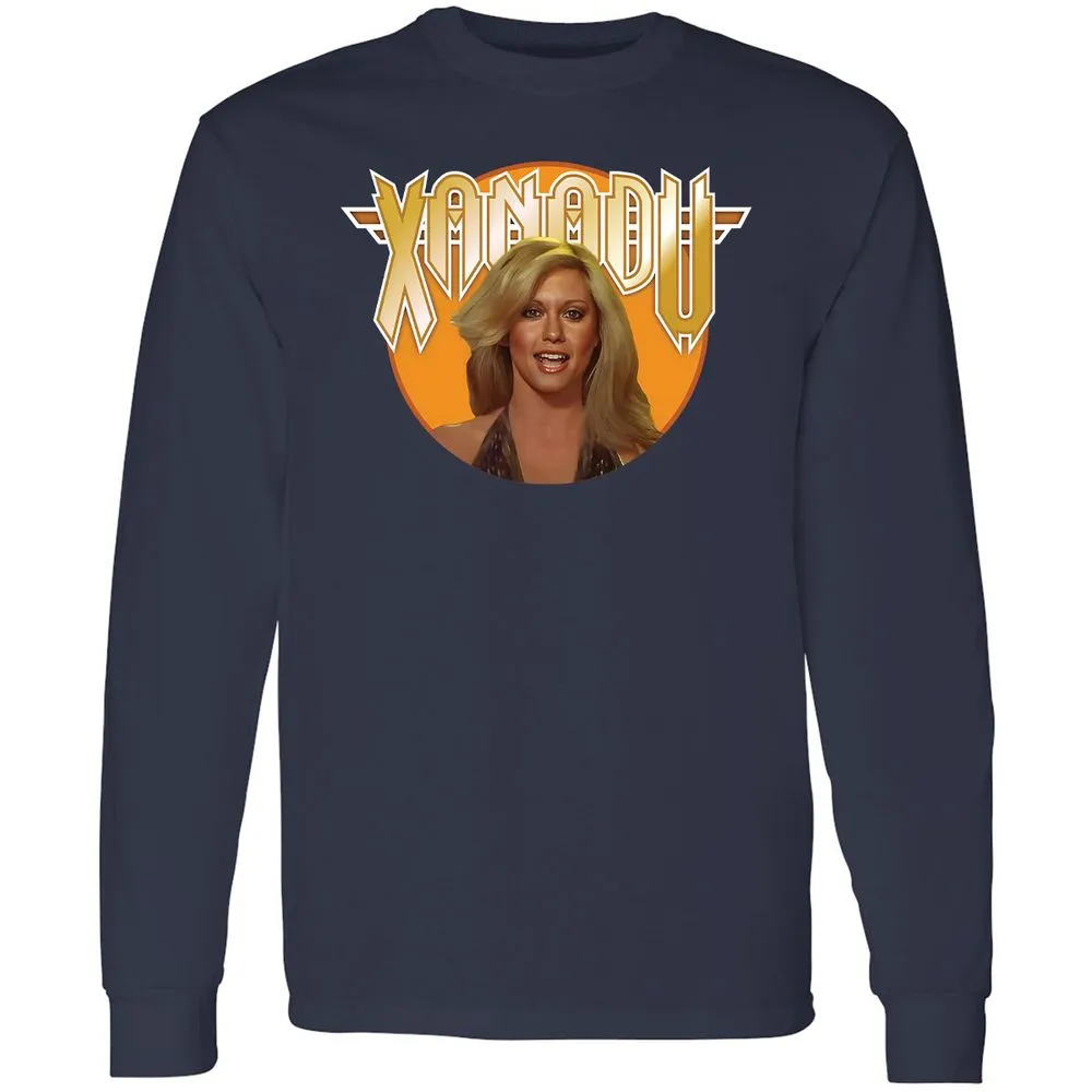 Long Sleeve T-Shirt - CX2BZ6ZG - Navy - 2