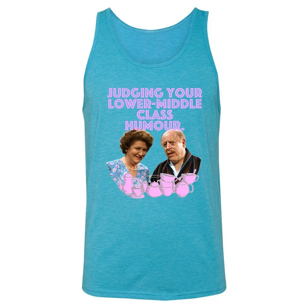 Unisex Jersey Tank - 4V7FM26S - Aqua Triblend - 3