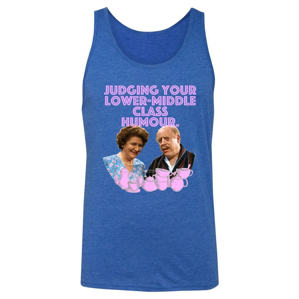 Unisex Jersey Tank - 4V7FM26S - True Royal Triblend - 12