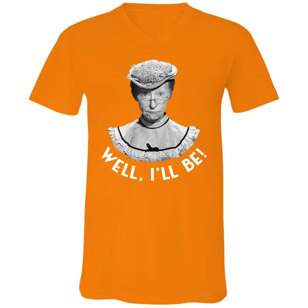 Unisex V-Neck T-Shirt - KS76C2NG - Orange - 11