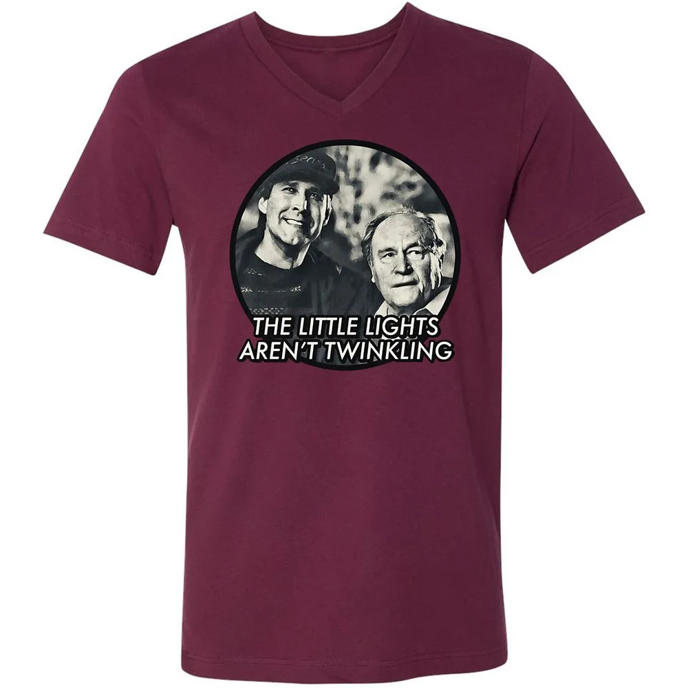 Unisex V-Neck T-Shirt - GHWZSKAA - Maroon - 6