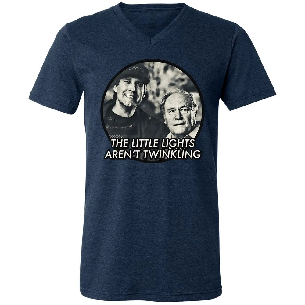 Unisex V-Neck T-Shirt - GHWZSKAA - Heather Navy - 15