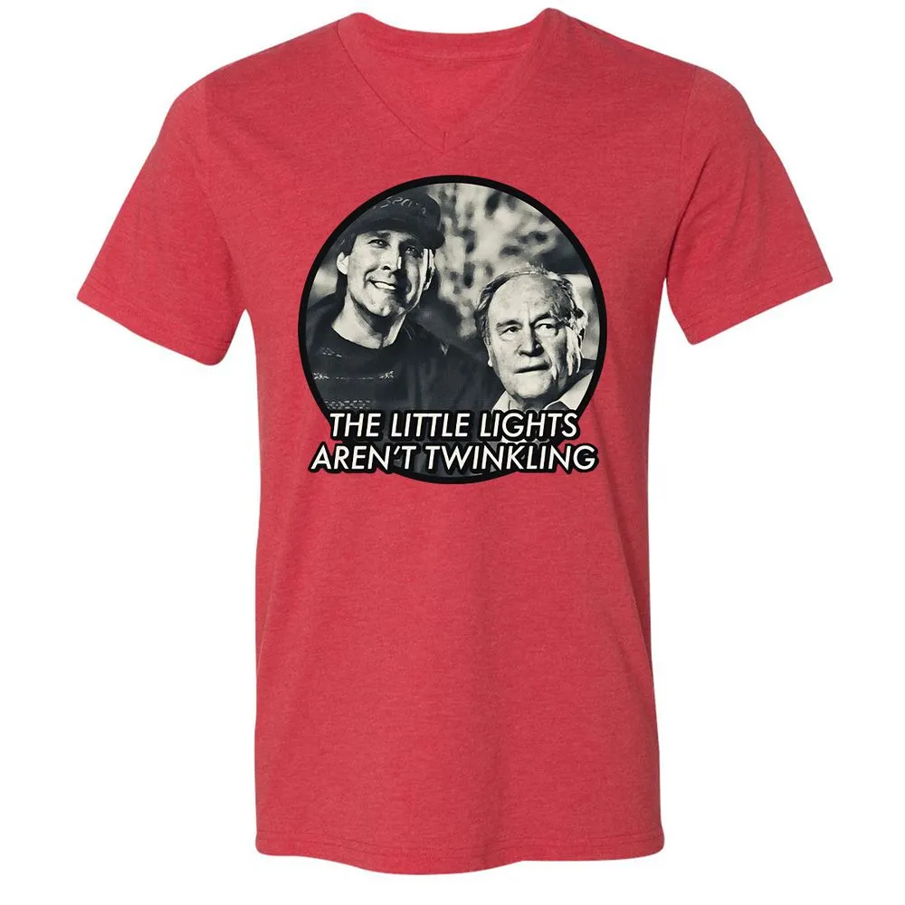 Unisex V-Neck T-Shirt - GHWZSKAA - Heather Red - 16