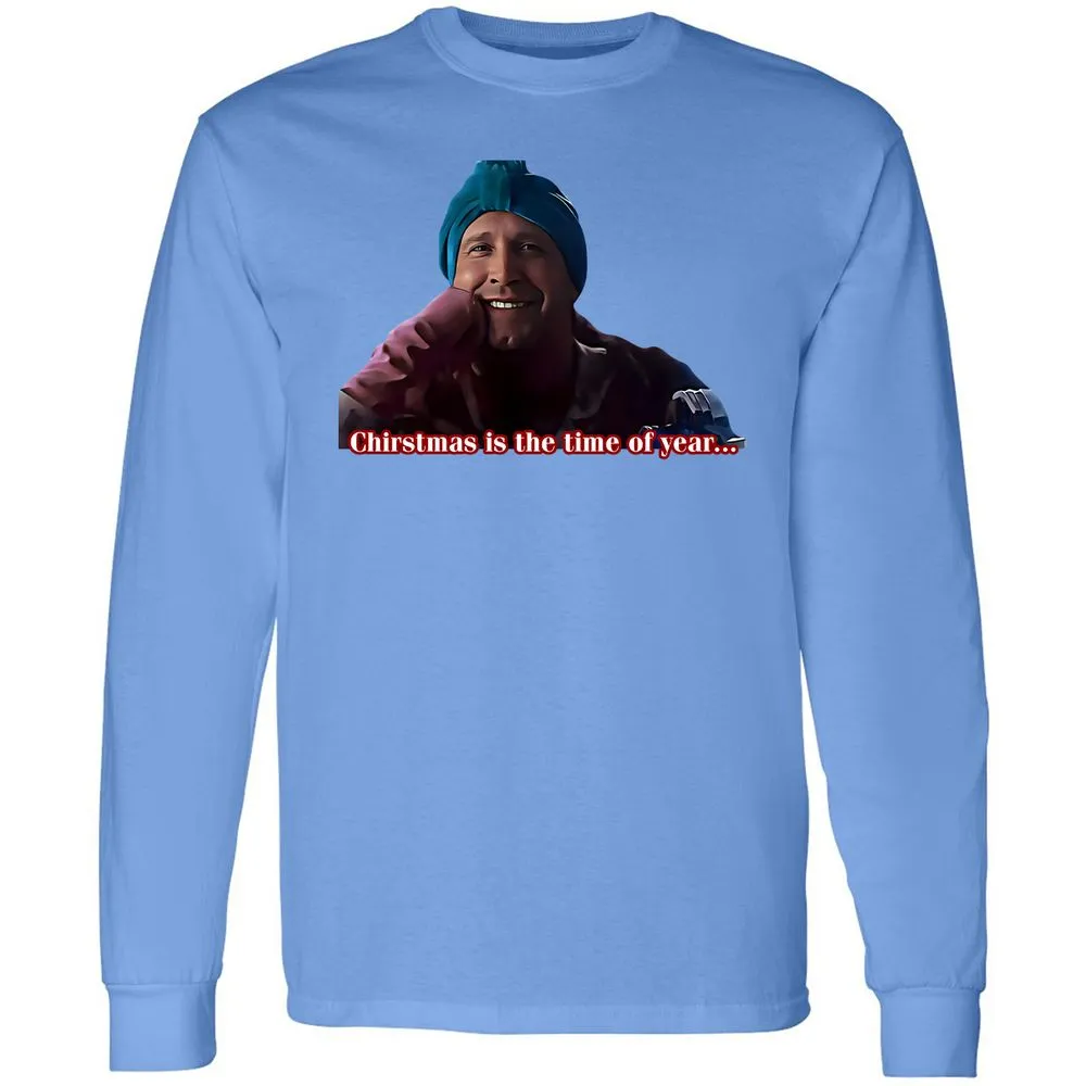 Long Sleeve T-Shirt - E5MBTQG1 - Carolina Blue - 12