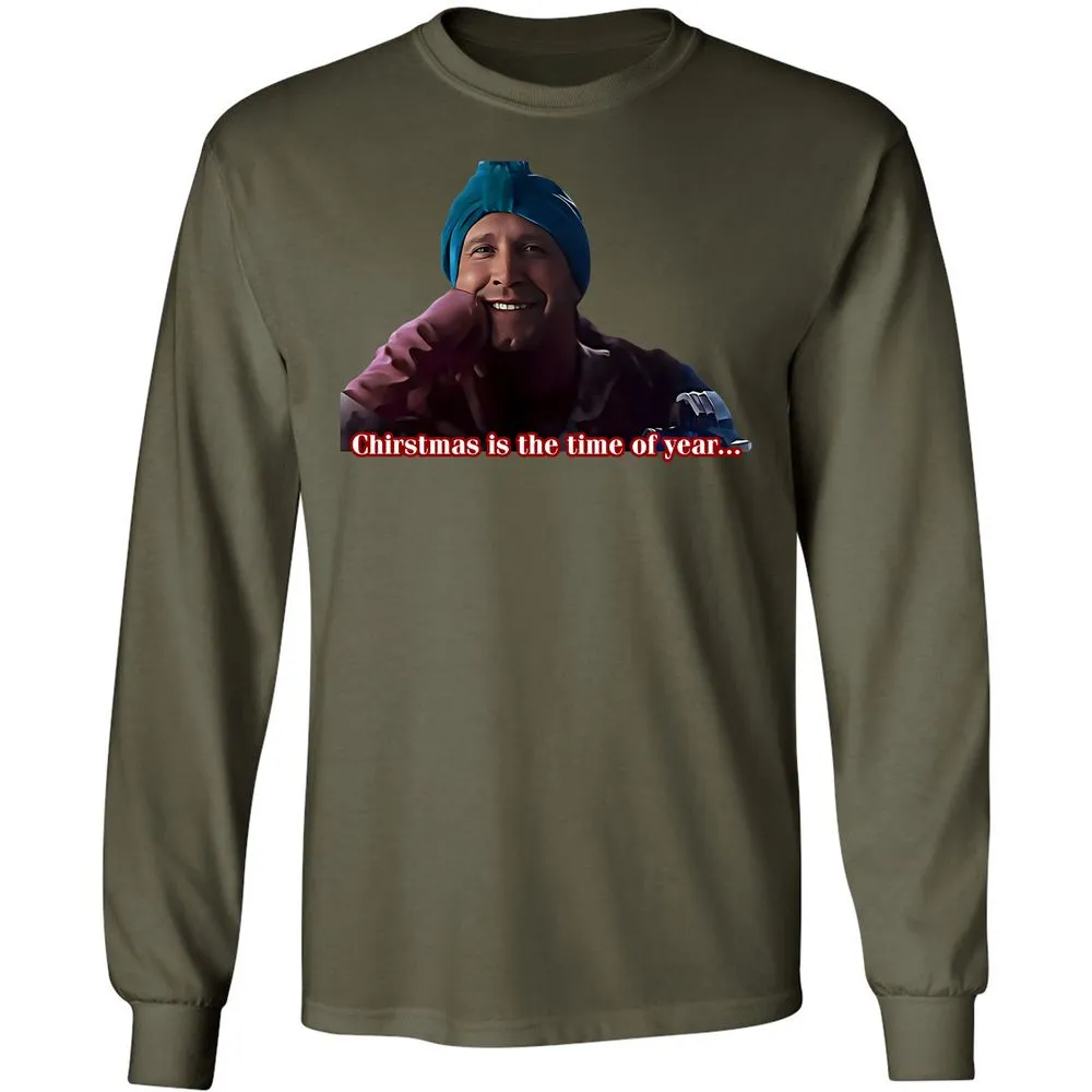 Long Sleeve T-Shirt - E5MBTQG1 - Military Green - 16